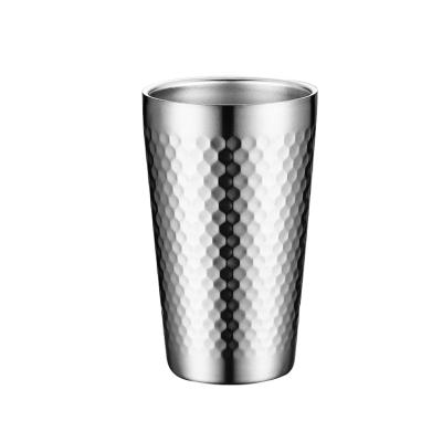 China Sustainable Customized Logo And Color Eco Friendly Recycled Tumbler Stainless Steel Drinking Wine Cups For Adults for sale