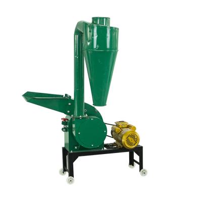 China 400-500KG/h Poultry Farm Animal Feed Crusher and Mixer Hammer Mill for sale