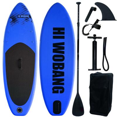 China SIP Unisex OEM | Total Inflatable Rack Up Paddle Board SUP Klein Blue SUP for sale