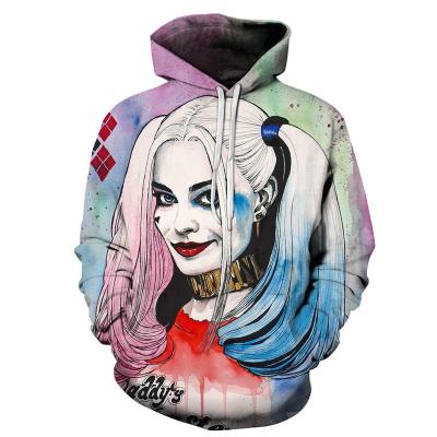 China Breathable Novelty 3D Print Pullover Hoodie Men's Hooded Sweatshirt for sale