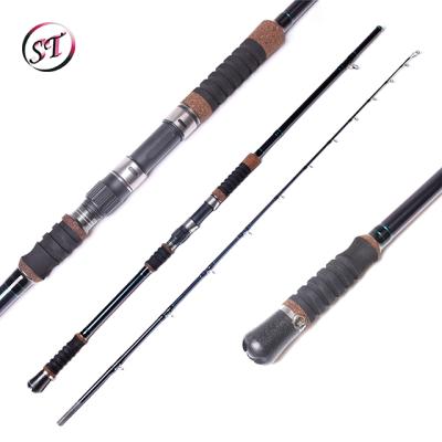 China UnidirectionalGlass+E-Glass JGCK240 -802CJigging 2 Sections 2.4M 2.6M Wholesale Chinese Fishing Rod Carbon+glass for sale