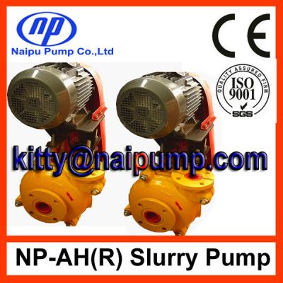 China Centrifugal mining slurry pump 2/1.5 AHR for sale