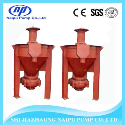 China 6SV-AF  Rubber lined & hard metal Vertical froth pumps for sale