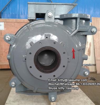 China 8/6 E -AHr Rubber Liner  Horizontal Heavy Duty Slurry Pumps for sale