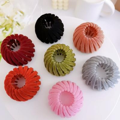 China The nest of the new sweet creative bird styling plastic hair claw ball hair claw girl hair accessories for sale