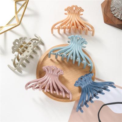 China Fashion factory direct selling simple wild large ponytail hair claw personality hair claw lady hair claw for sale