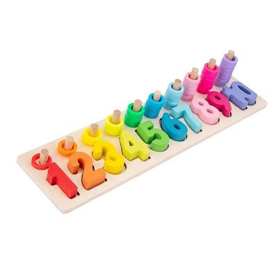 China Hot selling eco-friendly material montessori games wooden montessori preschool juegos educational toys for kids for sale