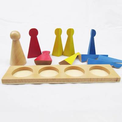 China Montessori Fraction Wooden Mathematical Material Preschool Educational Game Teaching Aid Study Materials Set for sale