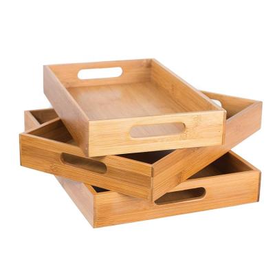 China Educational Game Kindergarten Small Montessori Teaching Aids Promotional Wooden Tray for sale