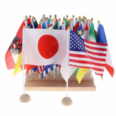 China Montessori game toy wooden flag of the world educational toys preschool material geography for children for sale