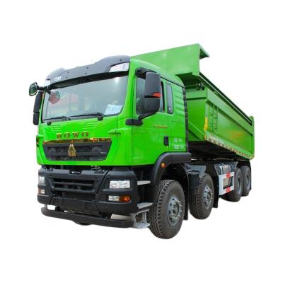 Cina 8x4 Used Dumper Tipper Dump Trucks 460hp Howo 12 ruote Truck 30 Ton 35 Ton 40 Ton in vendita