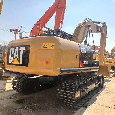 China 20 Ton Used Caterpillar Cat 320 Crawler Excavator and with 103/2000 kw/rpm Rated Power for sale