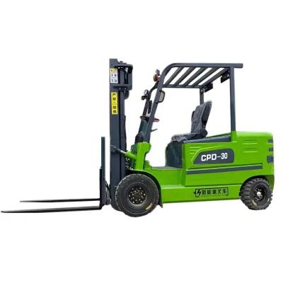 China Farms Electric Forklift Truck CPD10 CPD20 CPD30 with 3t Load Capacity 3m Lift Height for sale