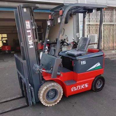 China 8.2kw 3m Heli Electric Used Forklift 1-3 Ton Portable Electric Forklift for Lifting for sale