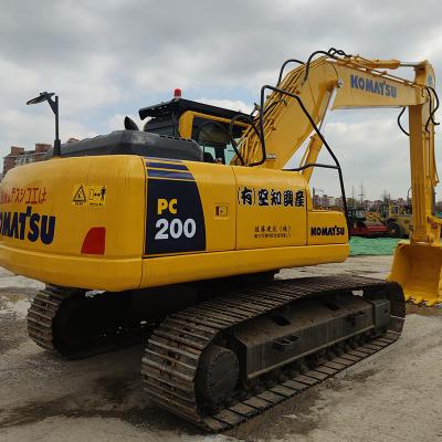 China 20 Ton Hydraulic Valve Crawler Komatsu PC200-8 Used PC 200 Excavator from Japan for sale