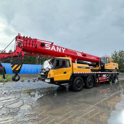 China STC800 80 ton gebruikte vrachtwagenkraan 75 ton Sany mobiele kraan van origineel Te koop