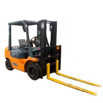 China 500mm Load Center Distance Folk Lift 5ton 7 ton 2.5ton 3 tons 4ton Self Loading Forklift for sale