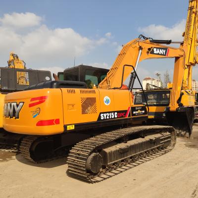 China Used Sany 215C Excavator Digger Machinery with 21 Tons Tonnage and 21900 KG Weight for sale