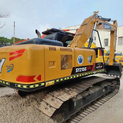 China Sany SY215C Digger Excavator Yanmar Bucket Crawler Excavator Maschine für Profis zu verkaufen