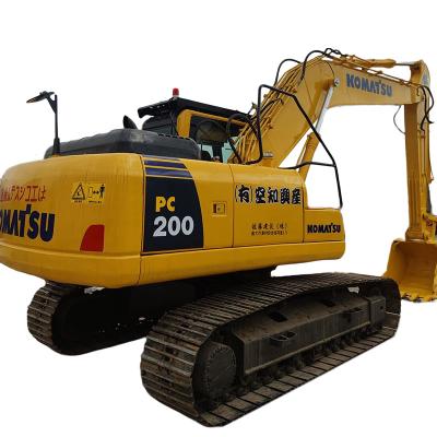 China Hot Item in Second Hand Komatsu PC200 Bagger mit 3,1/4,2/5,5 km/h Geschwindigkeit zu verkaufen