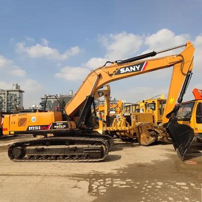 China Sany SY215c Crawler Excavator with 580/1600N.m Maximum Torque and 1.1m3 Bucket Capacity for sale