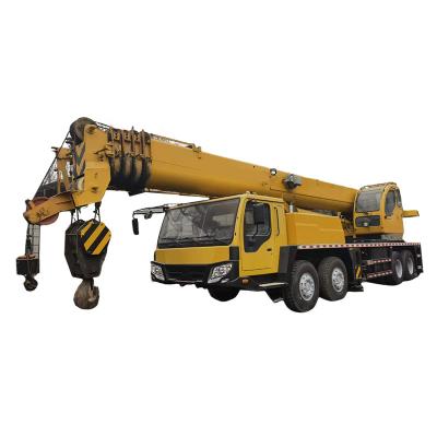 China 50ton Second Hand Truck Cranes with Parts Truck-Mounted Crane in Excellent Condition for sale