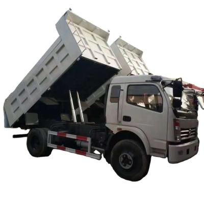 China DONGFENG 6 wheel 4X2 dump truck small tipper truck good condition SINOTRUCK gear box for sale