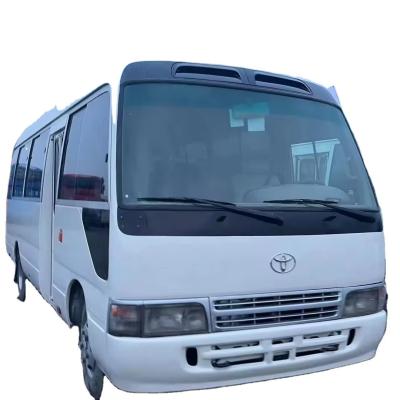 China Left Hand Drive Toyota Coaster Bus with Left Drive and 7005*2040*2785mm Measurements for sale