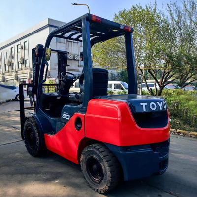 China Powerful and Affordable 8F30 3 Ton Toyota Diesel Forklift for Construction Works for sale