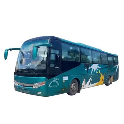 China Manual Transmission Used 50-65 Seater Buses in 's Market Refurbished 12m Coach Bus for sale