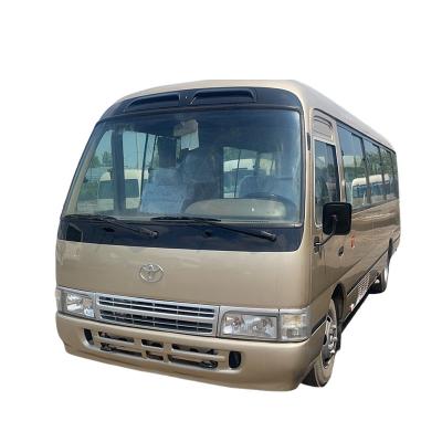 China 30 Seats Used Toyota Coaster Bus with Good Condition and Fuel Type Diesel Hot Deal for sale