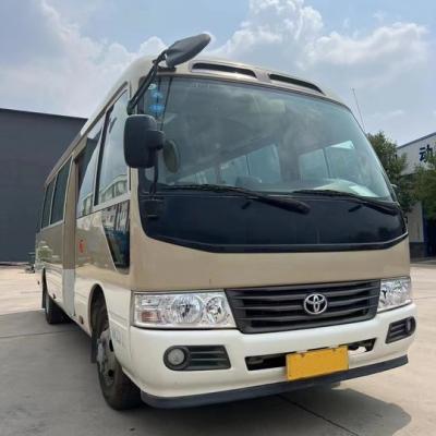 China 7005*2040*2785mm Toyota Coaster 30 Place Seat Mini Bus with Seat Capacity of 17-30 for sale