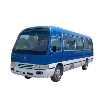 China Used Toyota Coaster 30 Seater Bus Manual Transmission Good Condition 4L Engine Capacity for sale