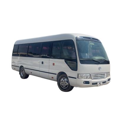 China 17-30 Seat Capacity Left Hand Drive Toyota Coaster Used Diesel Coaster Mini Buses for sale