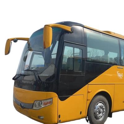 China Good Condition 55 Seater Luxury Coach Used Buses and Coaches with 8400ml Displacement for sale