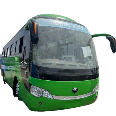 China Manual Transmission RHD Second Hand Double Decker Coach Bus with Euro 3 Standard for sale