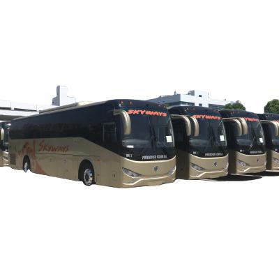 China 50 Seats RHD Tourist Used Bus Diesel Coach Bus ZF 6S1650B Transmission for sale