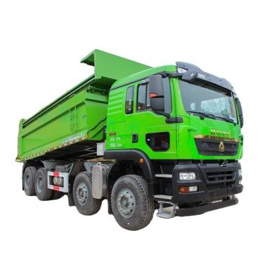 China ABS-Equipped 35t Payload Heavy Duty 8x4 12 Wheel LHD Dump Truck for Construction for sale