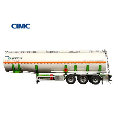 Китай CIMC Fuel Tank Crude Palm Oil 3 Axle Cooking Oil Tanker Semi Trailer With Alloy Tank продается