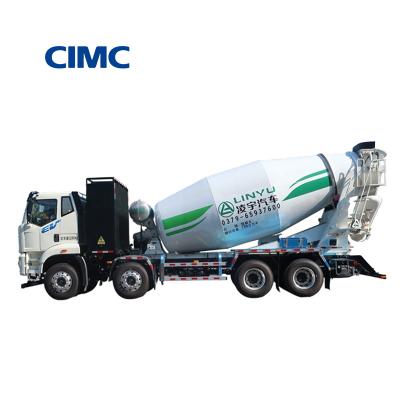 China Electric Cement Mixer Truck CIMC LINYU 16m3 8x4 Concrete Mixer In Indonesia for sale