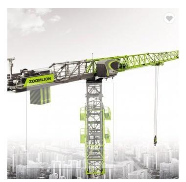 China Tower Crane 40 Ton Capacity Zoomlion's Latest Telescopic Luffing jib Design For 2020 for sale