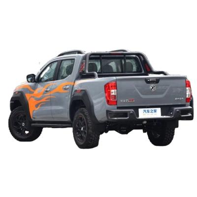 China 2024 Dongfeng 4*4 8AT Gasoline Pickup Truck With ESC And Aluminium Alloy Roof Rack for sale