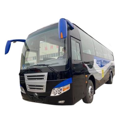 China 4 6L Capacidade do motor Ônibus usado 57 lugares Ônibus com motor dianteiro com assentos à venda