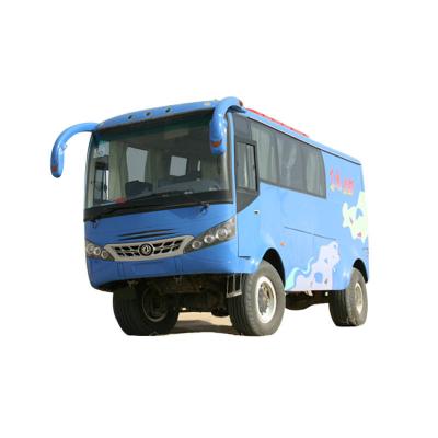 China 6700mm Länge 4x4 Wüstenbus Offroad Awd 14 Sitzpassagierbus für Afrika Euro 3 Emissionsstandard zu verkaufen