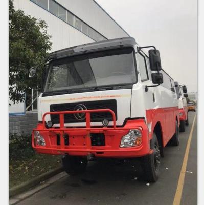 China 30 Seats 4X4 4WD Medium Size Bus Dual Circuit Full Air Brake and A/C Dongfeng EQ6750ZT for sale