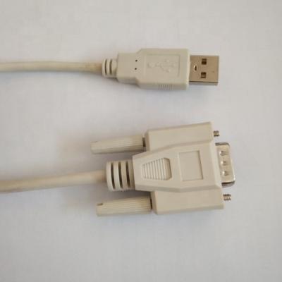 China COMPUTER RS232 DB9 M TO USB AM Serial CABLE MOLD for sale