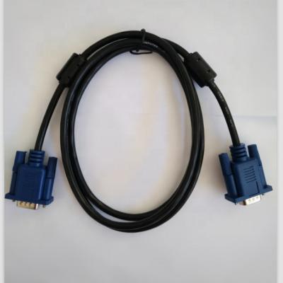 China COMPUTER VGA cable male to blue male w/ferrites connector for sale