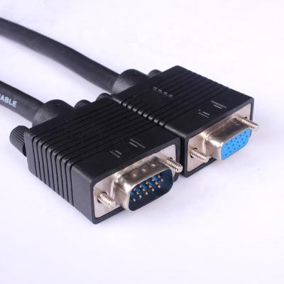 China High Speed ​​COMPUTER VGA Cable Male to Female w/ Ferrites for sale