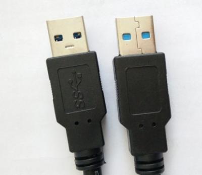 China COMPUTER 6FT USB3.0 AM TO AM CABLE BLACK for sale