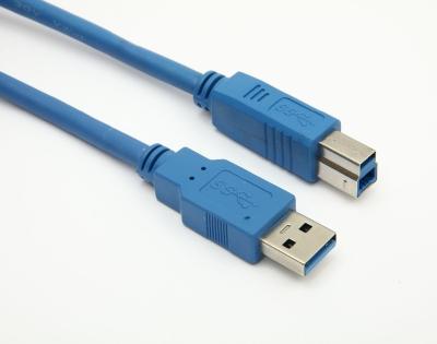 China 3AM Camera USB To BM Cable Printer Blue Jacket for sale